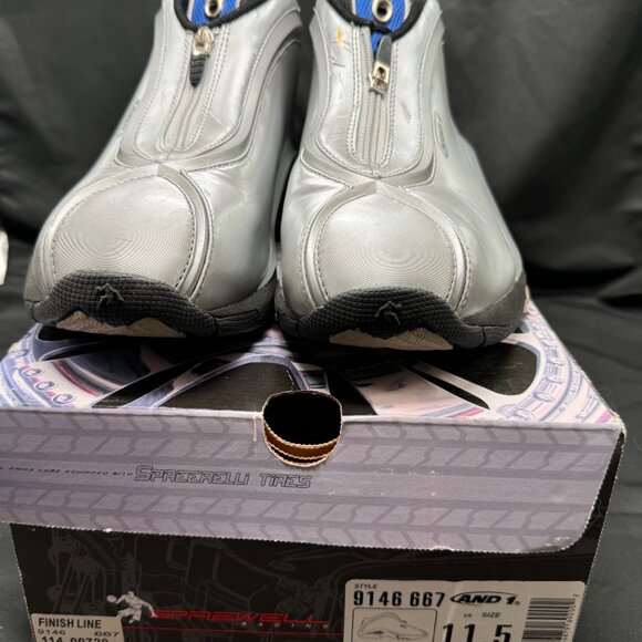 GORGEOUS RARE VINTAGE Latrell Spreewell AND1 SPREE MID GOTHAM MODEL MENS US 11.5 main image 4
